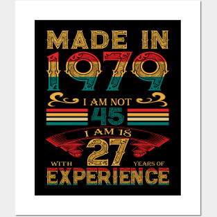 Made in 1979 Posters and Art